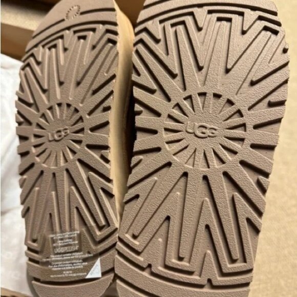 UGG Tazz Chestnut Platform Mule Clog Slipper - Picture 6 of 6